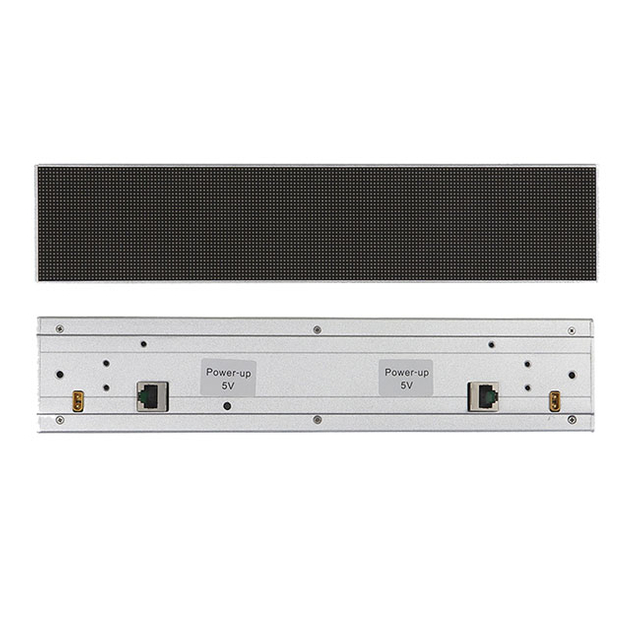 GOB Raf LED ekranı P1.875 UHD LED Ekran Reklamcılık Video Kart Raf Şeridi Etiket Ekranı Süpermarket için